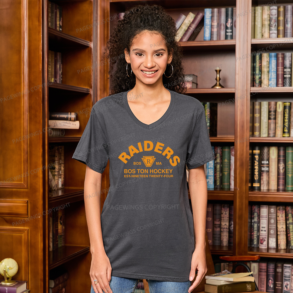 Pagewings Romance Book V-neck T-shirt