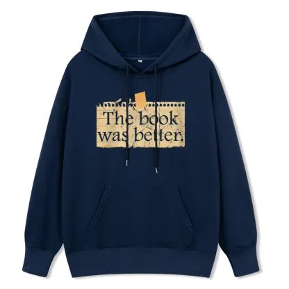Pagewings The Book Was Better Unisex Classic Hoodie