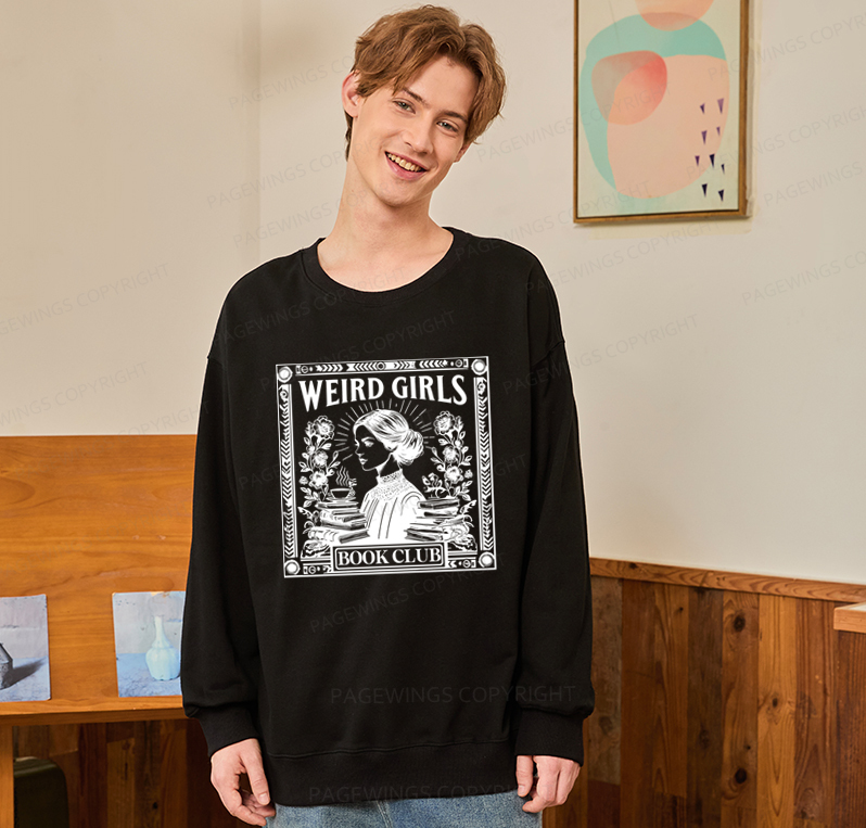 Pagewings Weird Girls Book Club Unisex Classic Sweatshirt