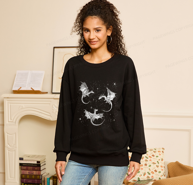 Pagewings Dragon Fantasy Unisex Classic Sweatshirt