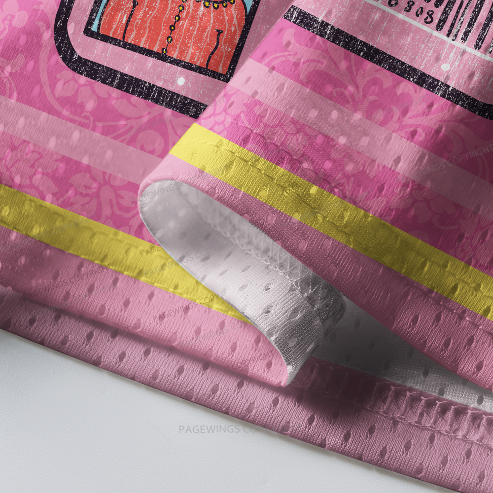 Pagewings Having Fun Isn't Hard When You Have A Library Card Unisex Mesh Jersey