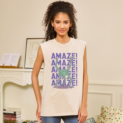 Pagewings Rocky Amaze Unisex Washed Tank Top