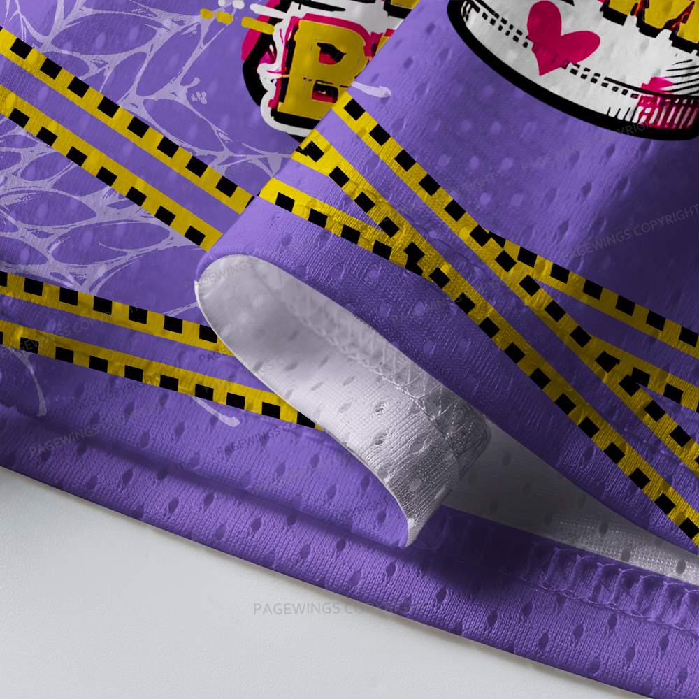 Pagewings You Will Not Break Me Unisex Mesh Jersey