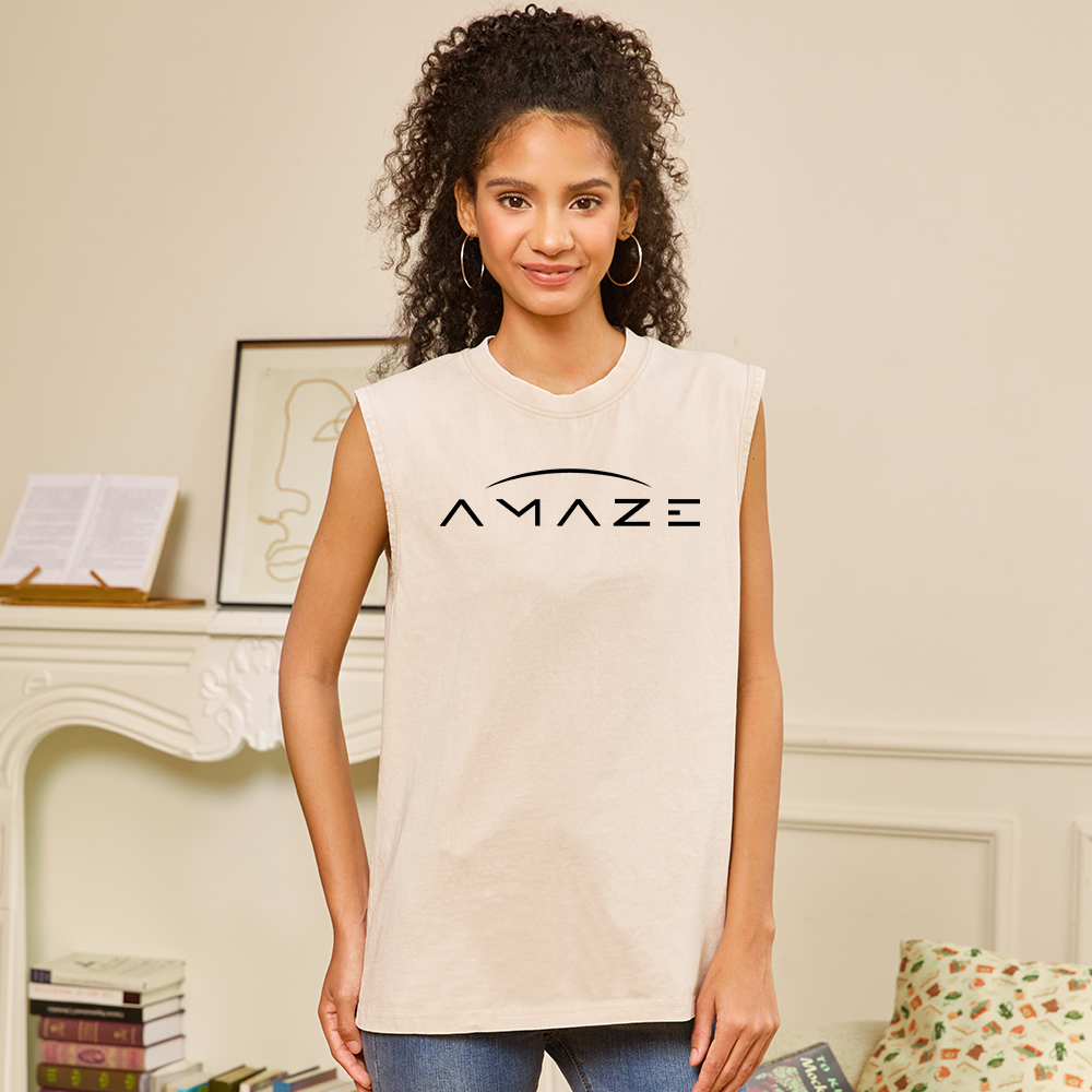Pagewings Amaze Unisex Washed Tank Top