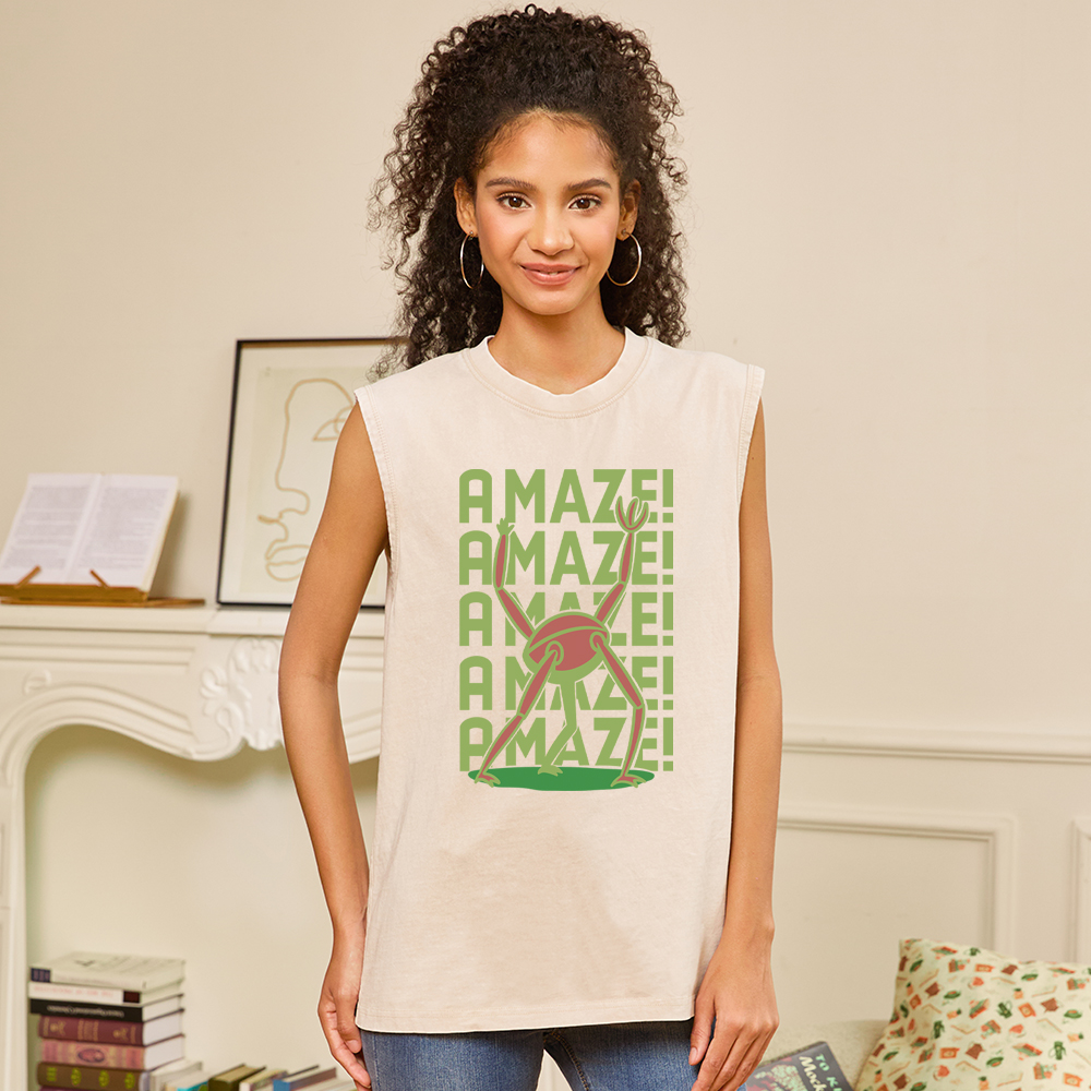 Pagewings Rocky Amaze Unisex Washed Tank Top