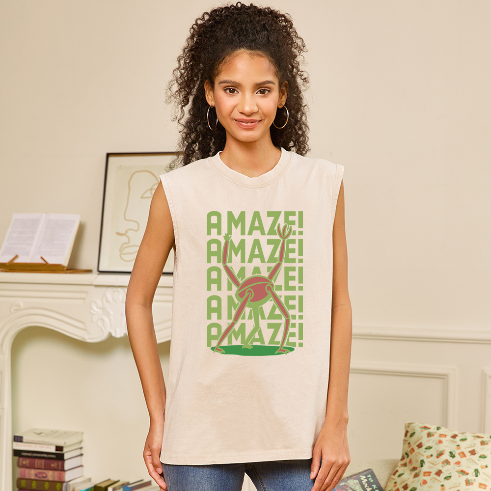 Pagewings Rocky Amaze Unisex Washed Tank Top