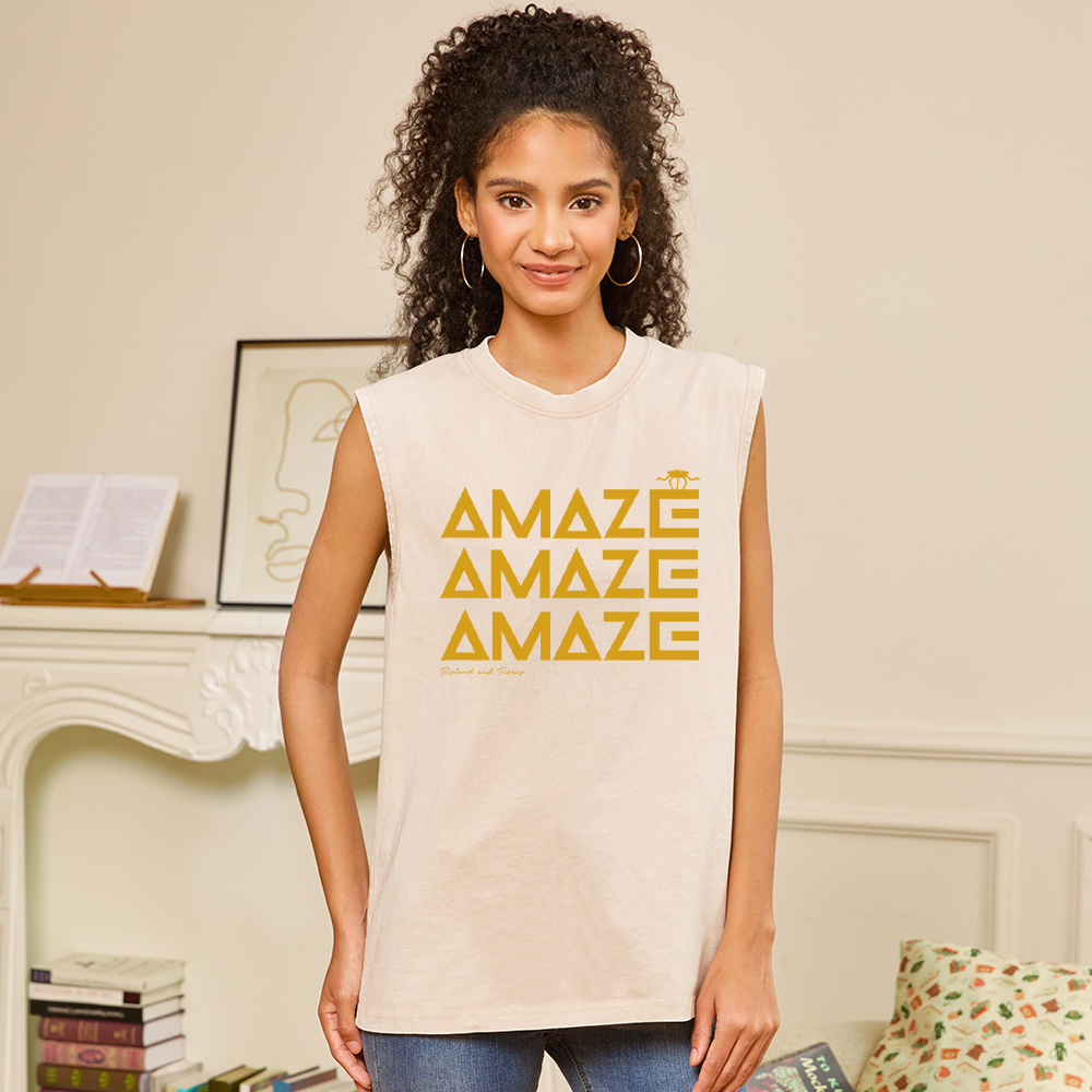 Pagewings Amaze Unisex Washed Tank Top
