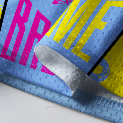 Pagewings You Will Not Break Me Unisex Mesh Jersey