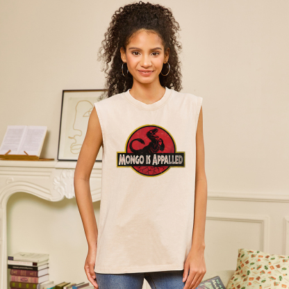 Pagewings Mongo Is Appalled Unisex Washed Tank Top