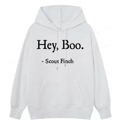 Pagewings HEY BOO Unise Classic Hoodie