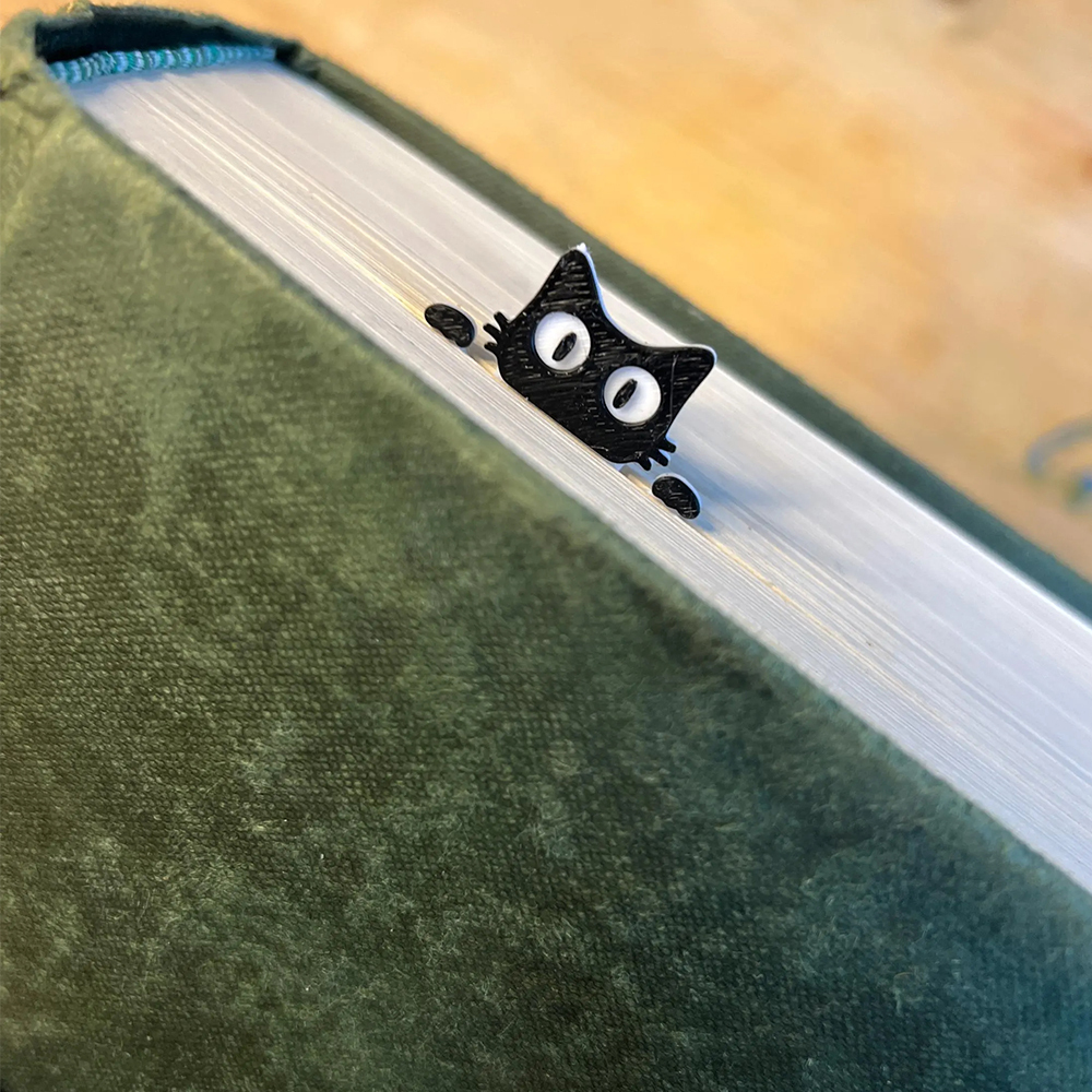 Pagewings Black Cat Bookmark