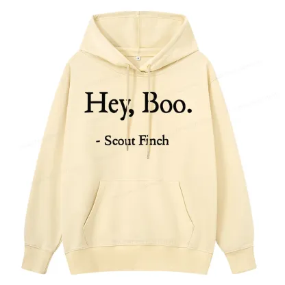 Pagewings HEY BOO Unise Classic Hoodie