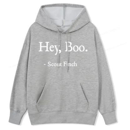 Pagewings HEY BOO Unise Classic Hoodie