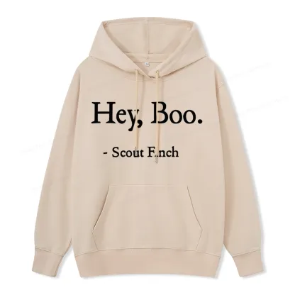 Pagewings HEY BOO Unise Classic Hoodie