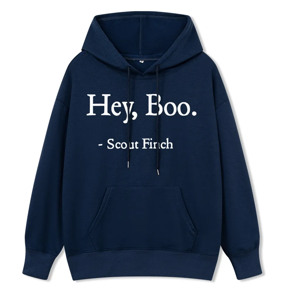 Pagewings HEY BOO Unise Classic Hoodie