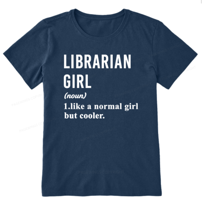 Pagewings Librarian Girl Unisex Classic T-shirt