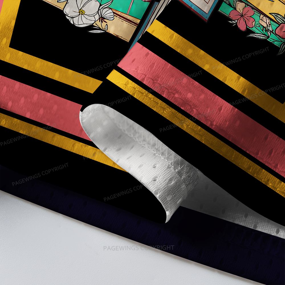 Pagewings Take A Look It’s In A Book  Unisex Mesh Jersey