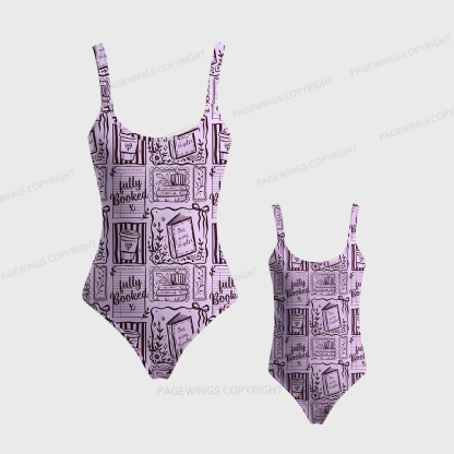 Pagewings Fully Booked One-Piece Swimsuit 