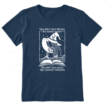 Pagewings They Banned Thinking Unisex Classic T-shirt