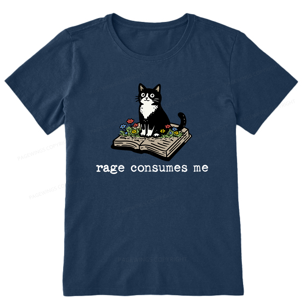 Pagewings Rage Consumes Me Unisex Classic T-shirt