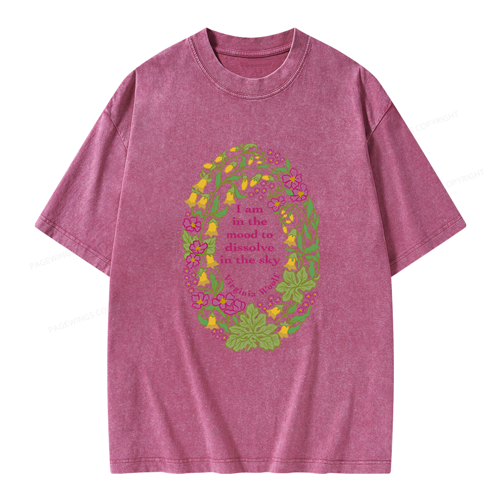 Pagewings Literature Lover Unisex Washed T-shirt