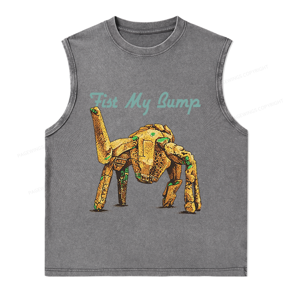 Pagewings Read Sci-Fi Unisex Washed Tank Top