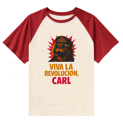 Pagewings Viva La Revolucion Raglan T-shirt