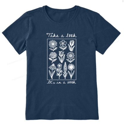 Pagewings Take A Look It’s In A Book Unisex Classic T-shirt