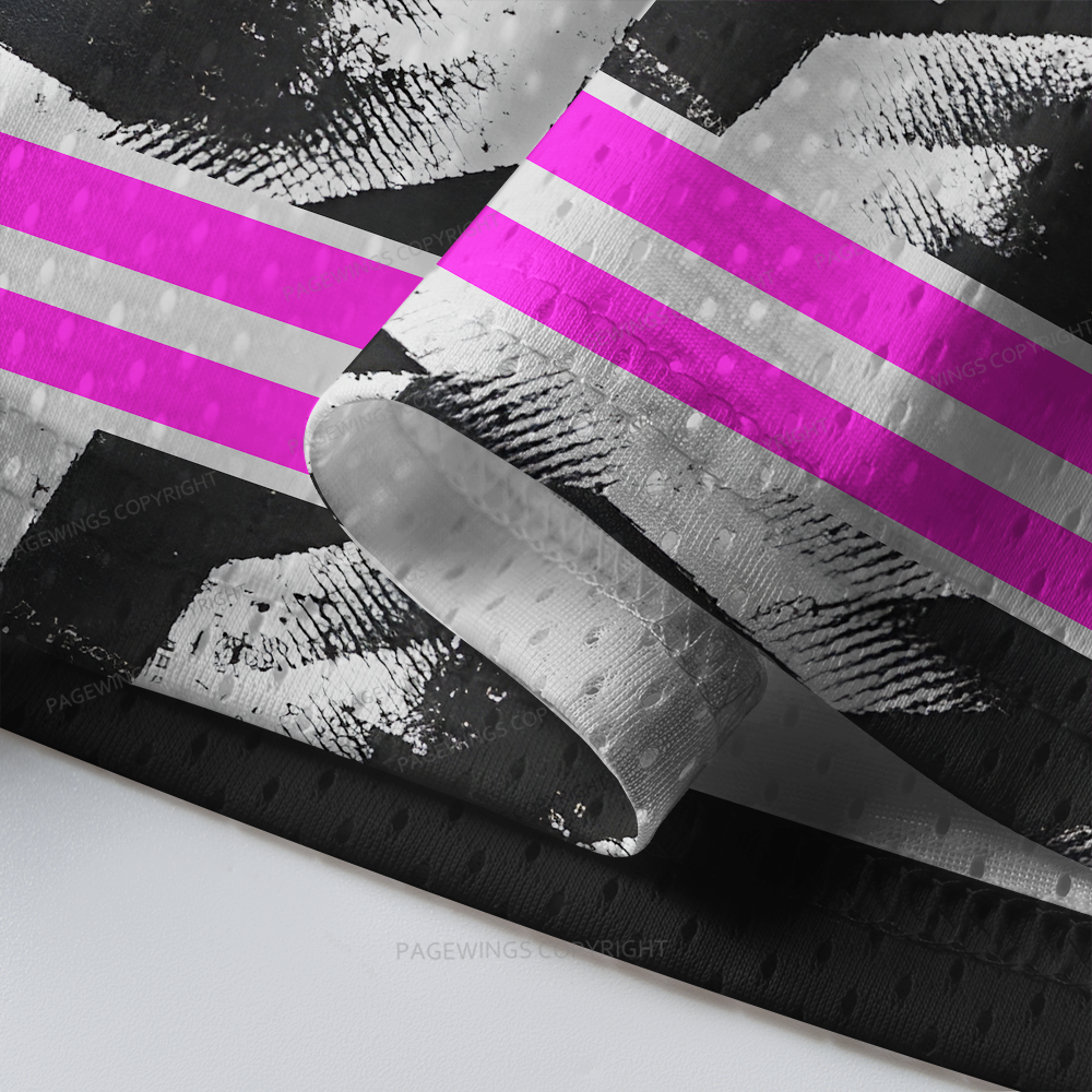 Pagewings Trigger Warnings Unisex Mesh Jersey