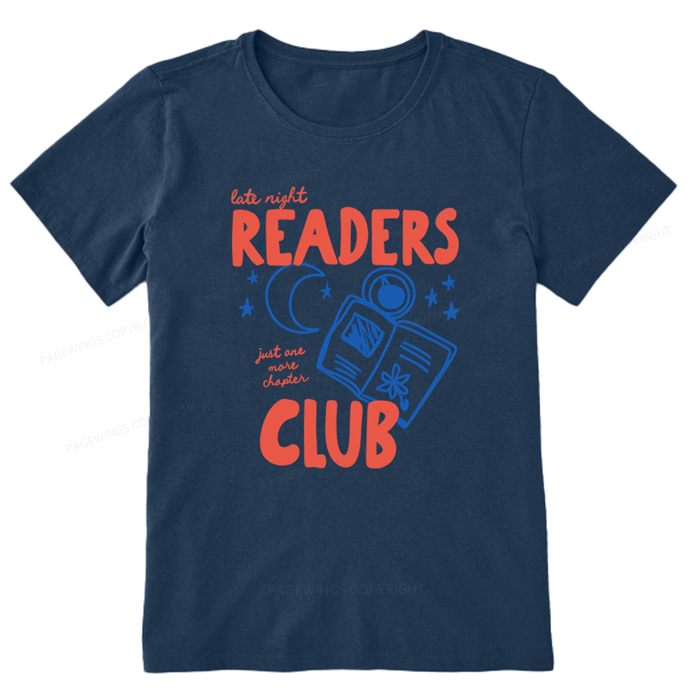 Pagewings Late Night Readers Club Unisex Classic T-shirt