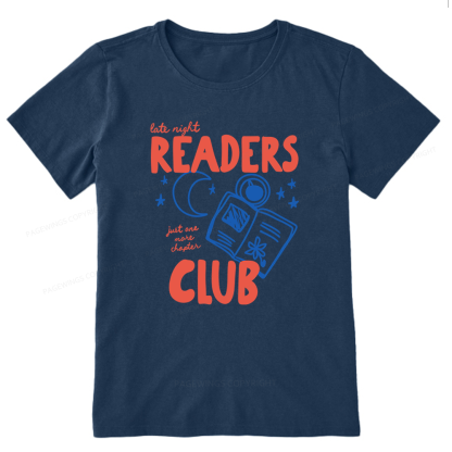 Pagewings Late Night Readers Club Unisex Classic T-shirt