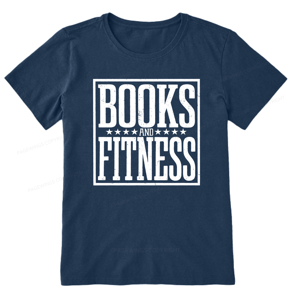 Pagewings Books And Fitness Unisex Classic T-shirt