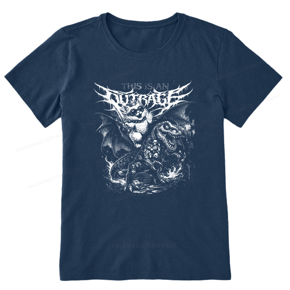 Pagewings This Is An Outrage Unisex Classic T-shirt