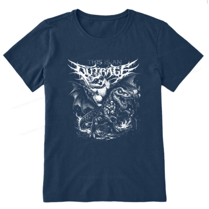 Pagewings This Is An Outrage Unisex Classic T-shirt