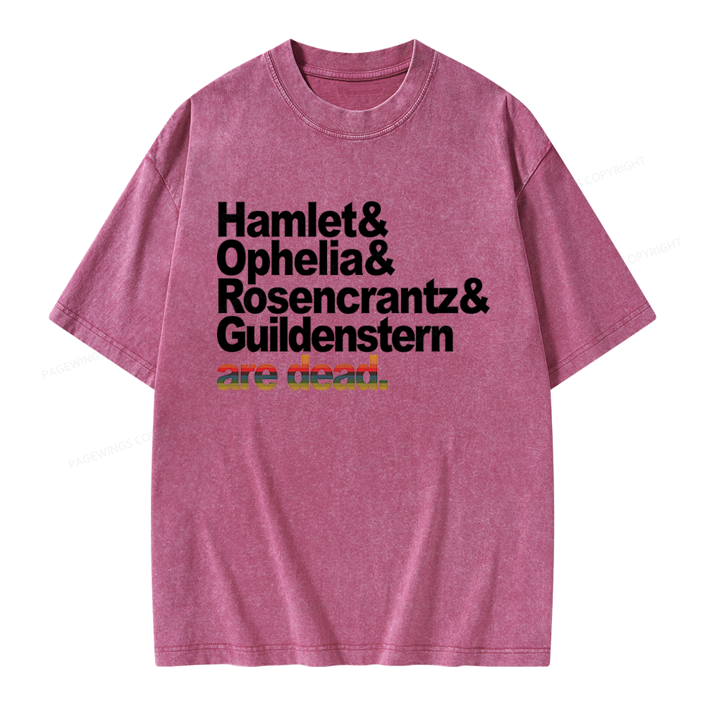 Pagewings Drama lovers Unisex Washed T-shirt