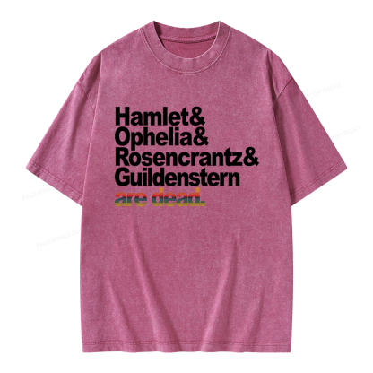 Pagewings Drama lovers Unisex Washed T-shirt