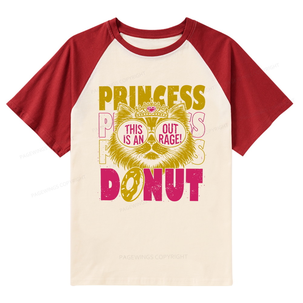 Pagewings This Is An Outrage Raglan T-shirt