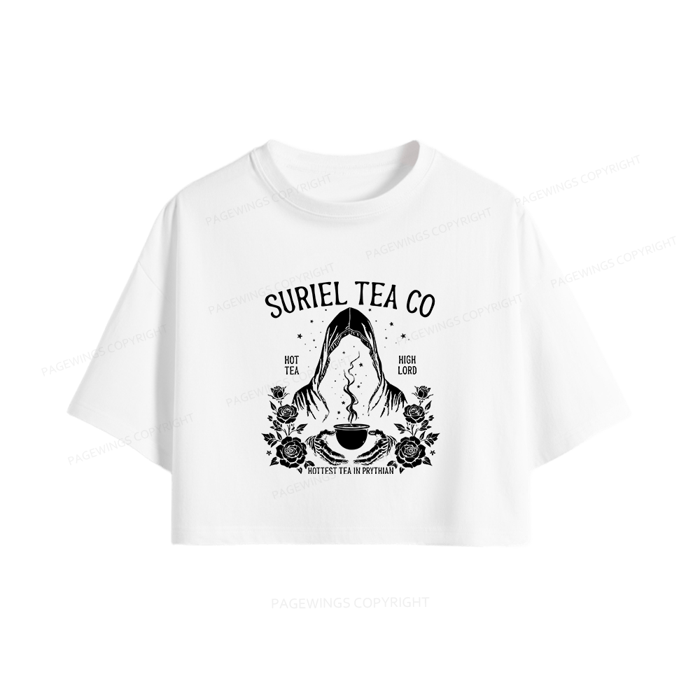 Pagewings Fantasy Reader Women Crop Tops