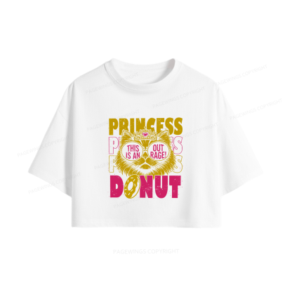 Pagewings This Is An Outrage Women Crop Tops