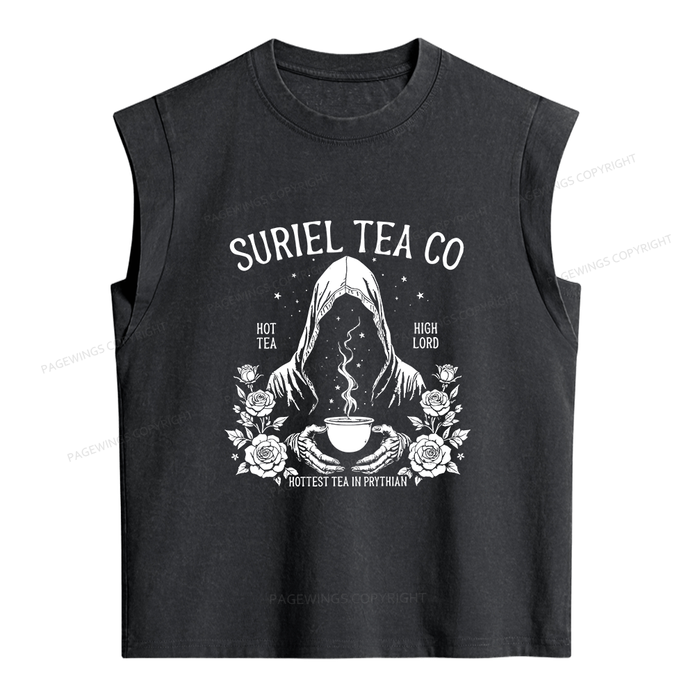 Pagewings Fantasy Reader Women's Washed Tank Top