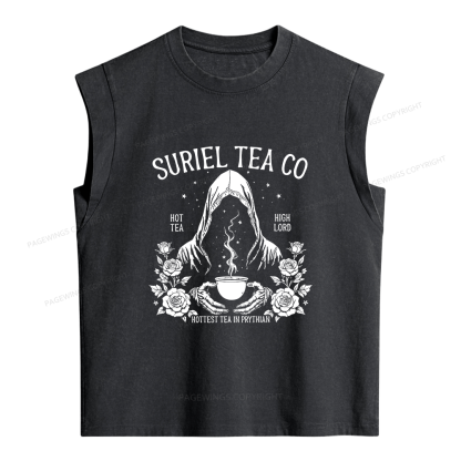 Pagewings Fantasy Reader Women's Washed Tank Top