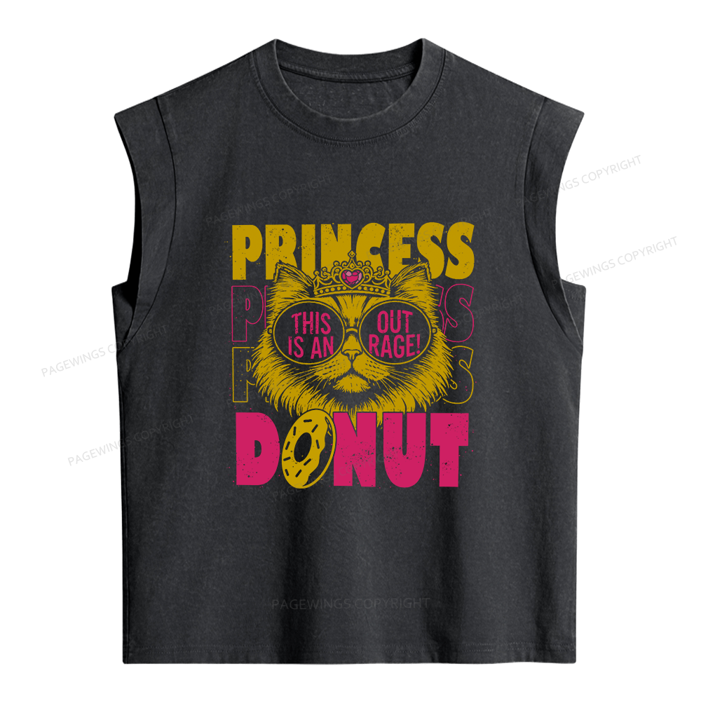 Pagewings This Is An Outrage Women's Washed Tank Top
