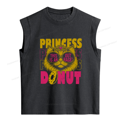 Pagewings This Is An Outrage Women's Washed Tank Top