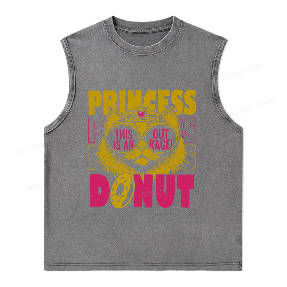 Pagewings This Is An Outrage  Unisex Washed Tank Top