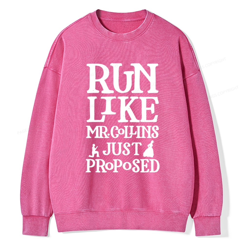 Pagewings Love Book Fan Unisex Washed Sweatshirt