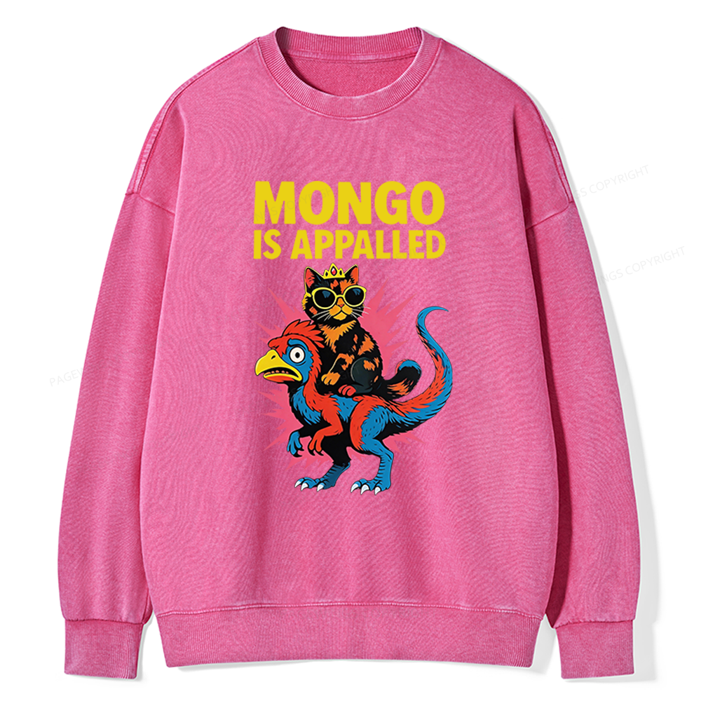 Pagewings Sci-Fi Book Lover Unisex Washed Sweatshirt