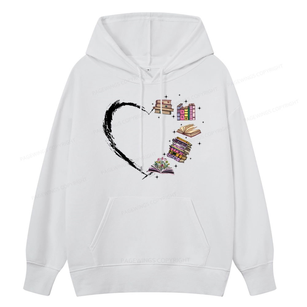 Pagewings Book Lover Unisex Classic Hoodie