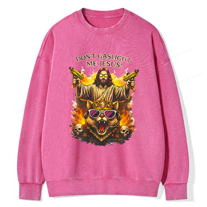 Pagewings Sci‑Fi Nerd Unisex Washed Sweatshirt