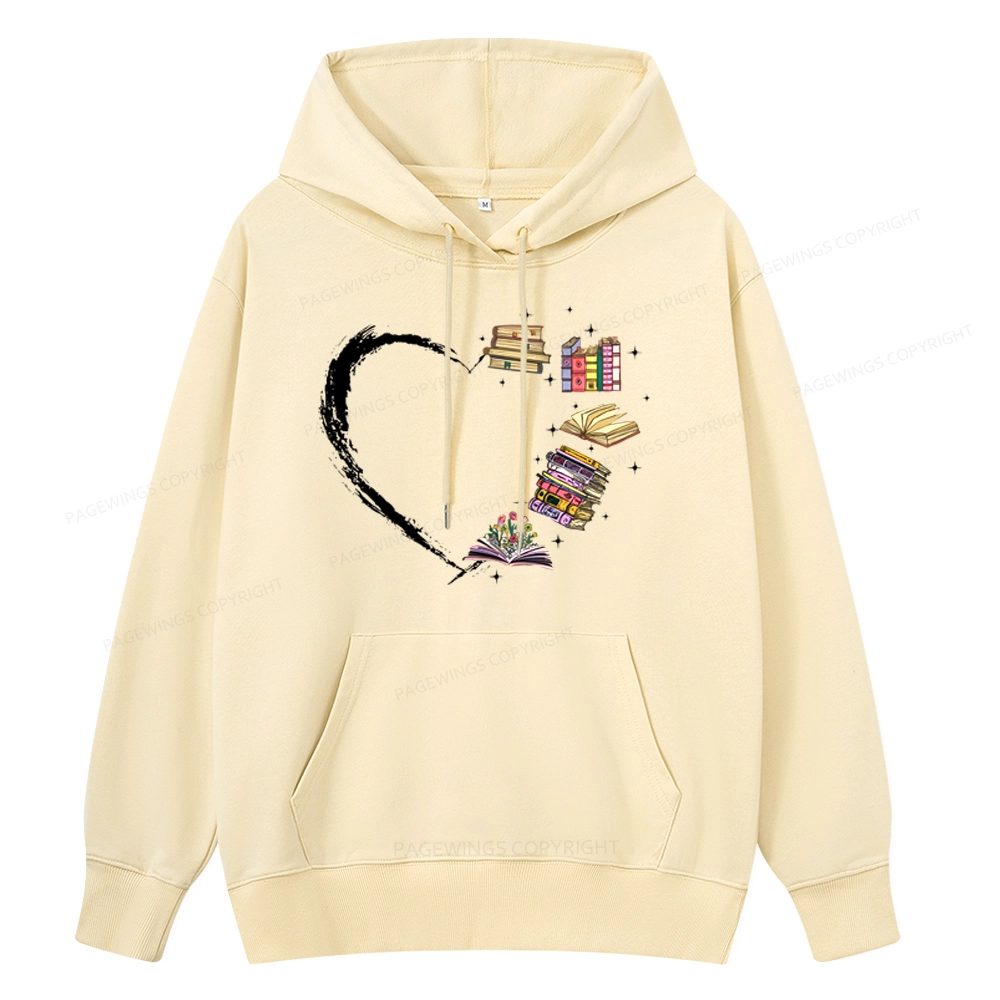 Pagewings Book Lover Unisex Classic Hoodie