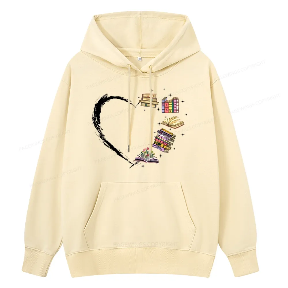 Pagewings Book Lover Unisex Classic Hoodie